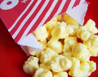Popcorn Soap - Food Soap, Prank Soap, Soap Favors, Fake Food Soap, Gag Gift, Party Favors, Circus Bath, Carnival Soap, Kids Soap, Silly
