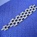 Vintage EISENBERG BRACELET Clear Crystal Rhinestones STERLING Silver Vintage Costume Jewelry Collectible Designer Bracelet Wedding Jewelry