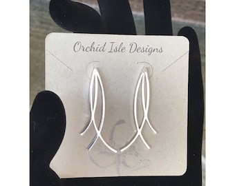 Fun, Lightweight Stainless Steel Earrings