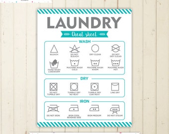 Laundry Print Bible Verse Print Laundry Room Decor