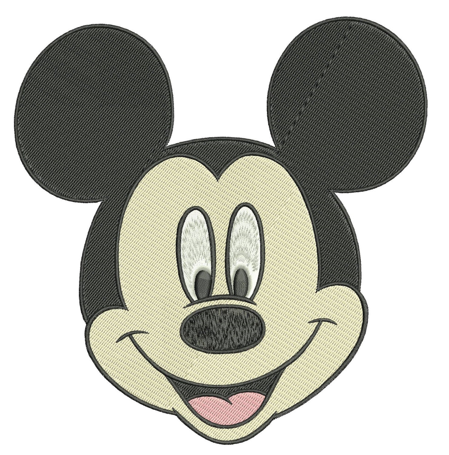 INSTANT DOWNLOAD Machine Embroidery Designs. Mickey Mouse.