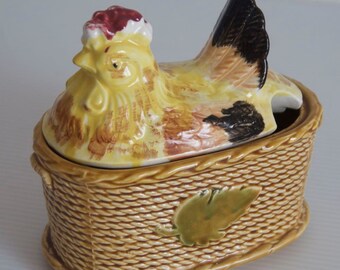 Beautiful Rossini Chicken in Basket Container, Japan