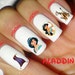 63 Jasmine Aladdin Princess Waterslide OR Peel & Apply Nail Art Decal Image