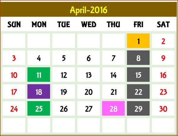 excel calendar maker