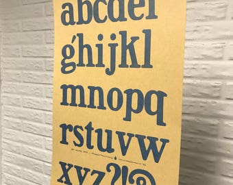 Type Specimen No.1 – Plymouth