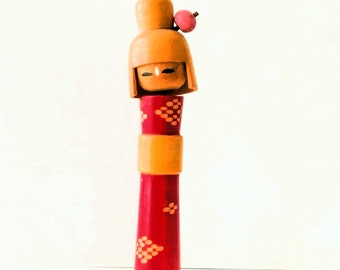 kokeshi doll vintage creative 15cms/5.9inches