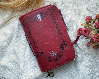 The Hobbit, The Red Book of Westmarch, handmade diary, softbook lord of the rings Notebook, journal, travelbook, notepad, sketchbook (A5)