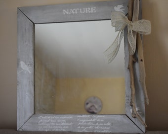 My adorable romantic mirror with delicate tones