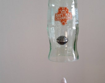 Glass Bottle Wind Chime, Glass Chime, Windchime, Handmade, Bottle Wind Chime, Recycled Windchime, Garden Art