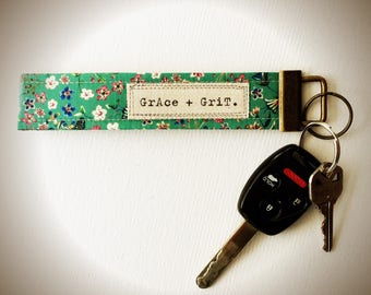 Liberty of London Words Matter Key Fob