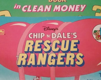 Darkwing Duck and Chip 'n Dale Rescue Rangers Book Set