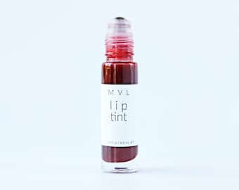 LIP TINT, natural lip tint, lip oil with plant powders and jojoba oil, natural makeup, vegan makeup