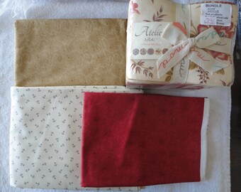 Fabric Lot: Fat Quarter Bundle and Yardage from Atelier Collection by 3 Sisters for Moda - see listing for details