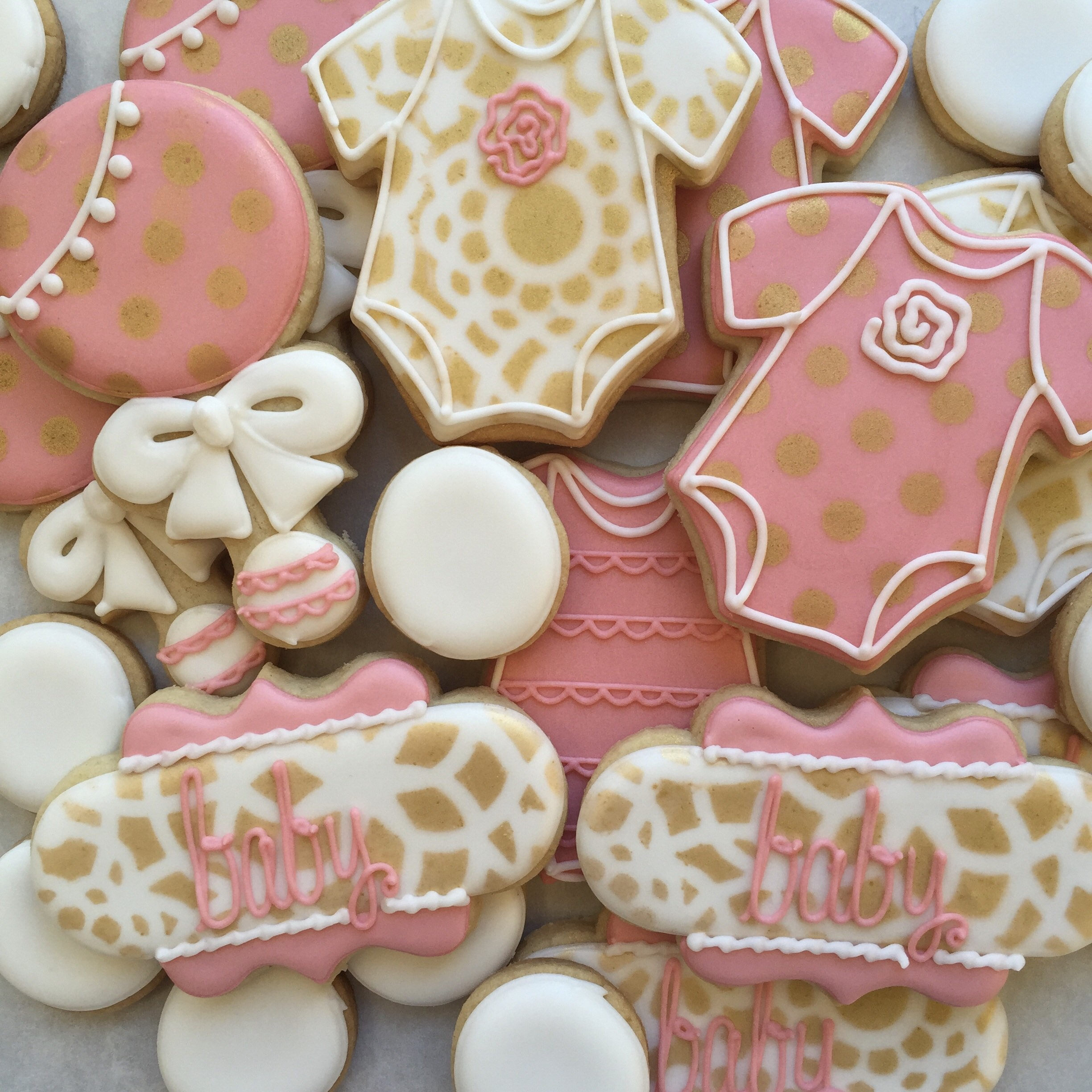 Girl S Baby Shower Decorated Sugar Cookies 1 Dozen   Il Fullxfull.1443872428 C66t 