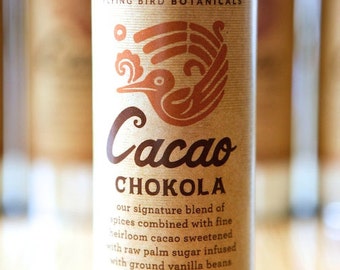0496 Cacao Chokola 3.5oz... hot chocolate, fine raw drinking chocolate made with 100% organic and fairly traded ingredients