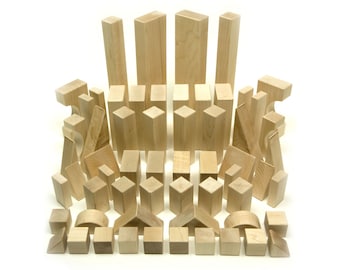 Maple Building Blocks - 60 pc. Deluxe Set