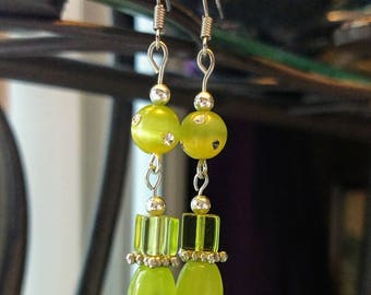 Lucky green Earrings