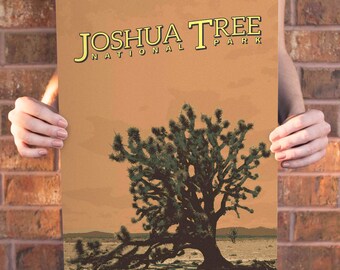 Joshua Tree National Park Poster 11x17 18x24 24x36