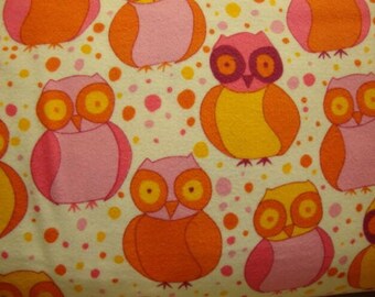 Valori Wells little Owls FLVW02 fleece Velvet