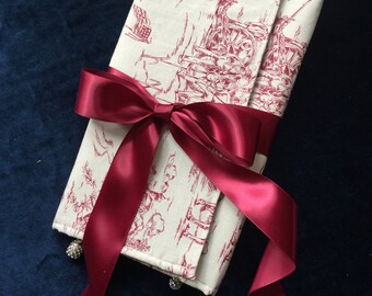 Vintage Fabric DAR Pin Case