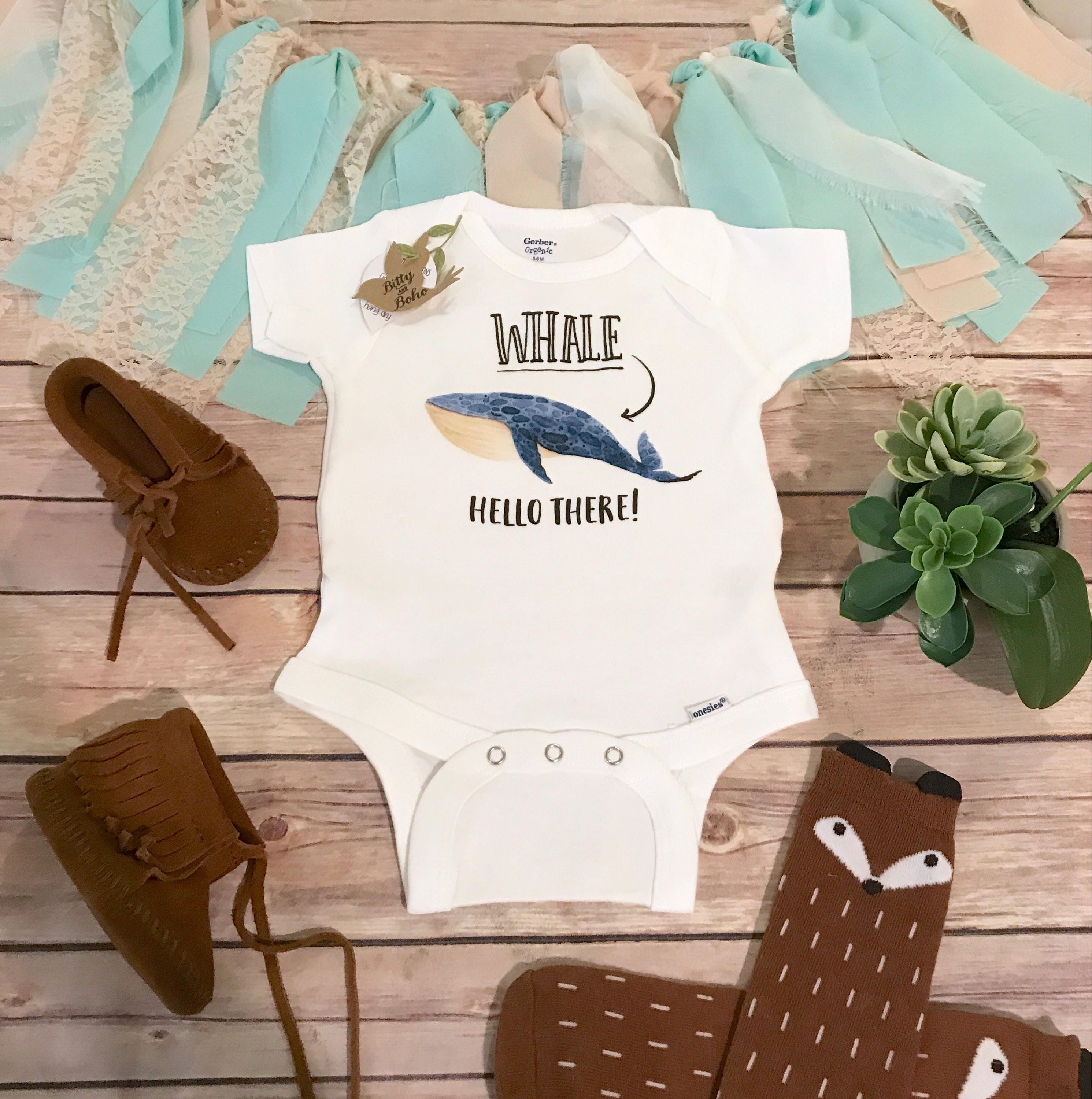 Hello Onesie® Baby Boy Clothes Hipster Baby Clothes Baby