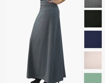 A Line Skirt - Plus Size Skirt - A-Line Maxi Skirt - Womens Long Skirt - Petite Skirt - Tall Maxi Skirts - Flare Maxi Skirt - Custom Size