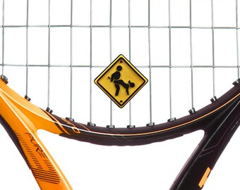 Obscene Gesture Positions Vibration Dampener 2 Pack by Racket Expressions. Great tennis gifts! Fun tennis gift idea sure to get laughs!