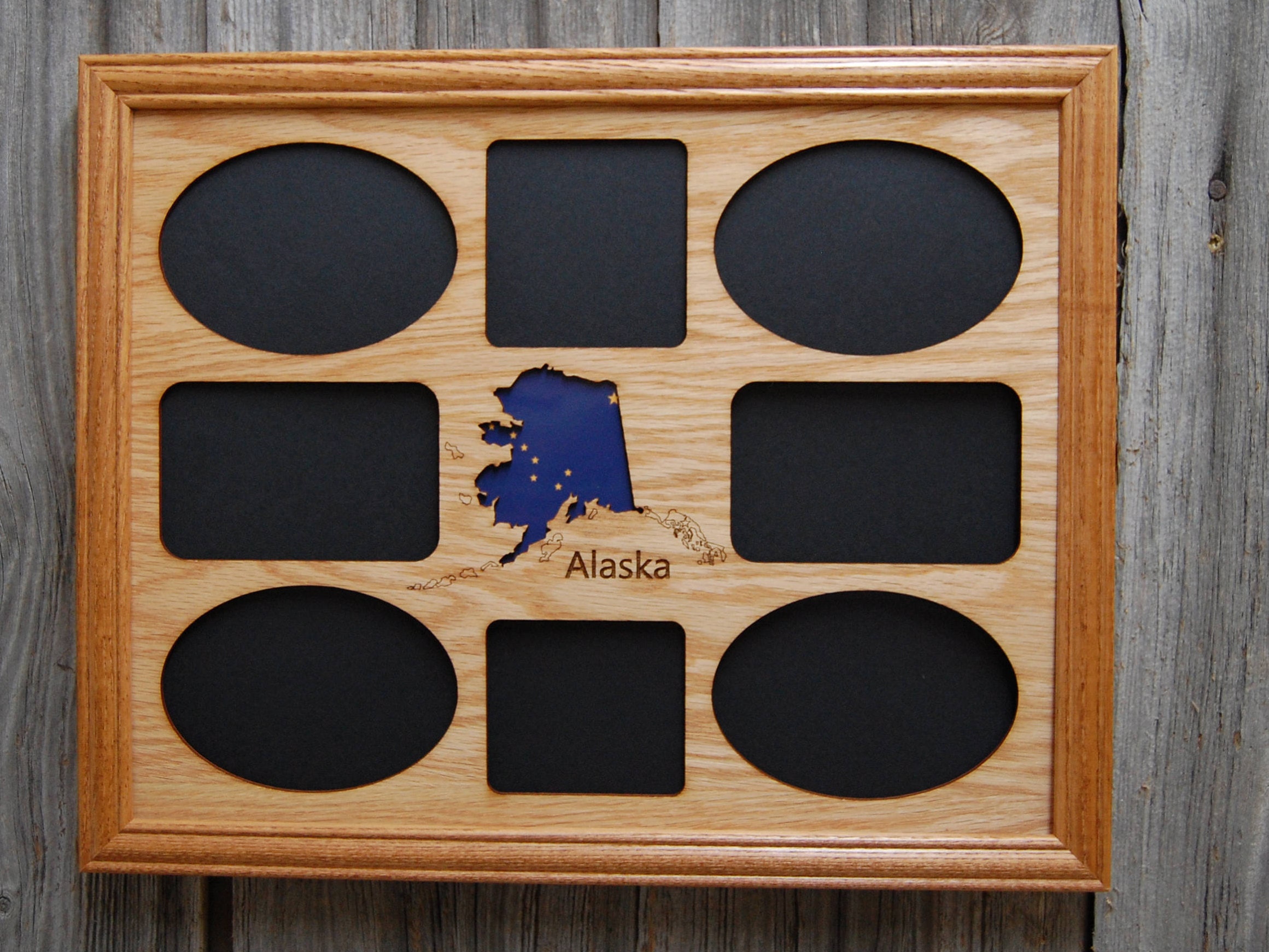 11x14 Alaska State Picture Frame Alaska Wall Decor Alaska