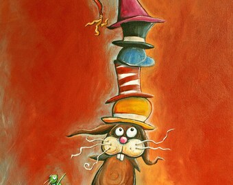 Many Hats (Giclee Print)