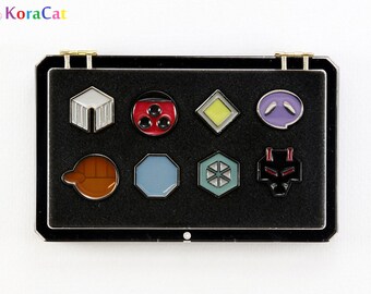 Pokémon Gym Badges - Johto (Gen 2)