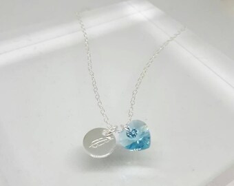 Swarovski and Sterling Silver Necklace