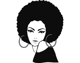 Black Woman Nubian Princess Queen Afro Hair Beautiful African