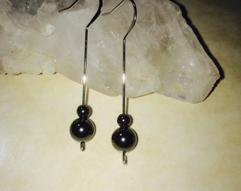 Hematite Earrings