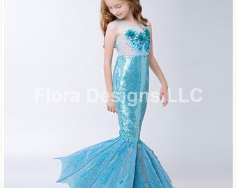 Mermaid dress Mermaid costume mermaid tail