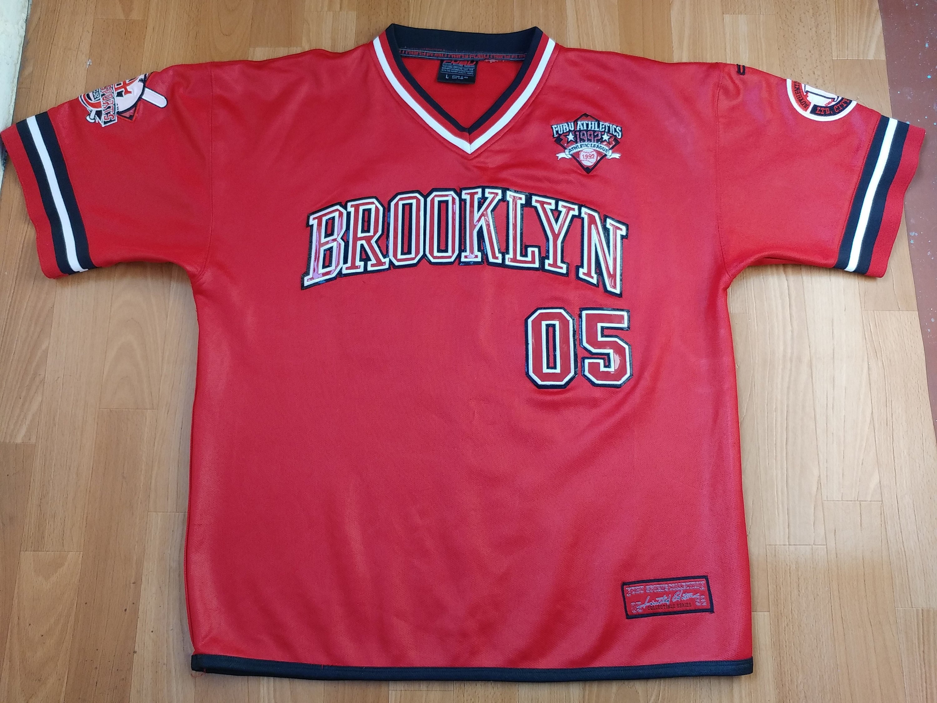 FUBU jersey Brooklyn t-shirt vintage New York shirt City