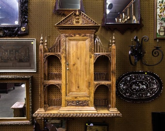 Amazing Folk Art Hanging Shelf
