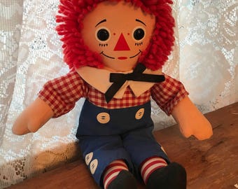 Vintage Raggedy Andy Doll
