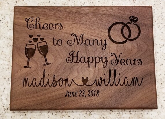 Personalized Cutting Board Wedding Gift Bridal Shower Gift Cutting Board Wedding Gift Custom Cutting Board Housewarming Gift Anniversary