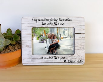 Personalized Gift Frame for Aunt Niece Frame Aunt Frame Love Knows no Distance Quote Morher's Day Gift for Aunt Frame