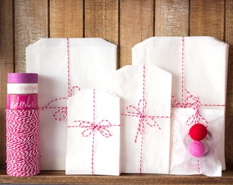 Glassine Bags, Wedding Favor Bags, Party Favor Bags, Bakery Bags, Treat Bag, Cookie Bag, Candy Buffet Bag, Favor Bag, Glassine Favor Bag