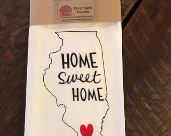 Screen Printed Flour Sack Towels