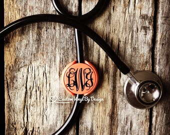 Littman Stethoscope ID Tag | Stethoscope ID Tag | Stethoscope Name Tag | Stethoscope Accessories | RN Gifts | Gift for Nurse | Med School