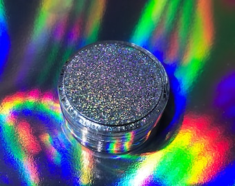 Biodegradable Silver Holographic Glitter