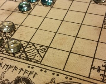 Viking board games Tafl (Hnefatafl) and Nine Man Morris