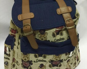 woman fashion backbag.