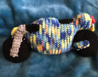 Knitted motorcycle motorbike