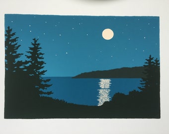 12.5'' x 8.5'' Night Sky