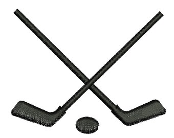 hockey sticks Machine Embroidery Design