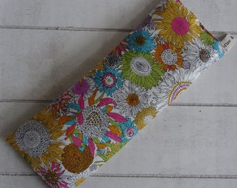Liberty Eye Pillows - Sunflower Print Organic Lavender & Flax Seed