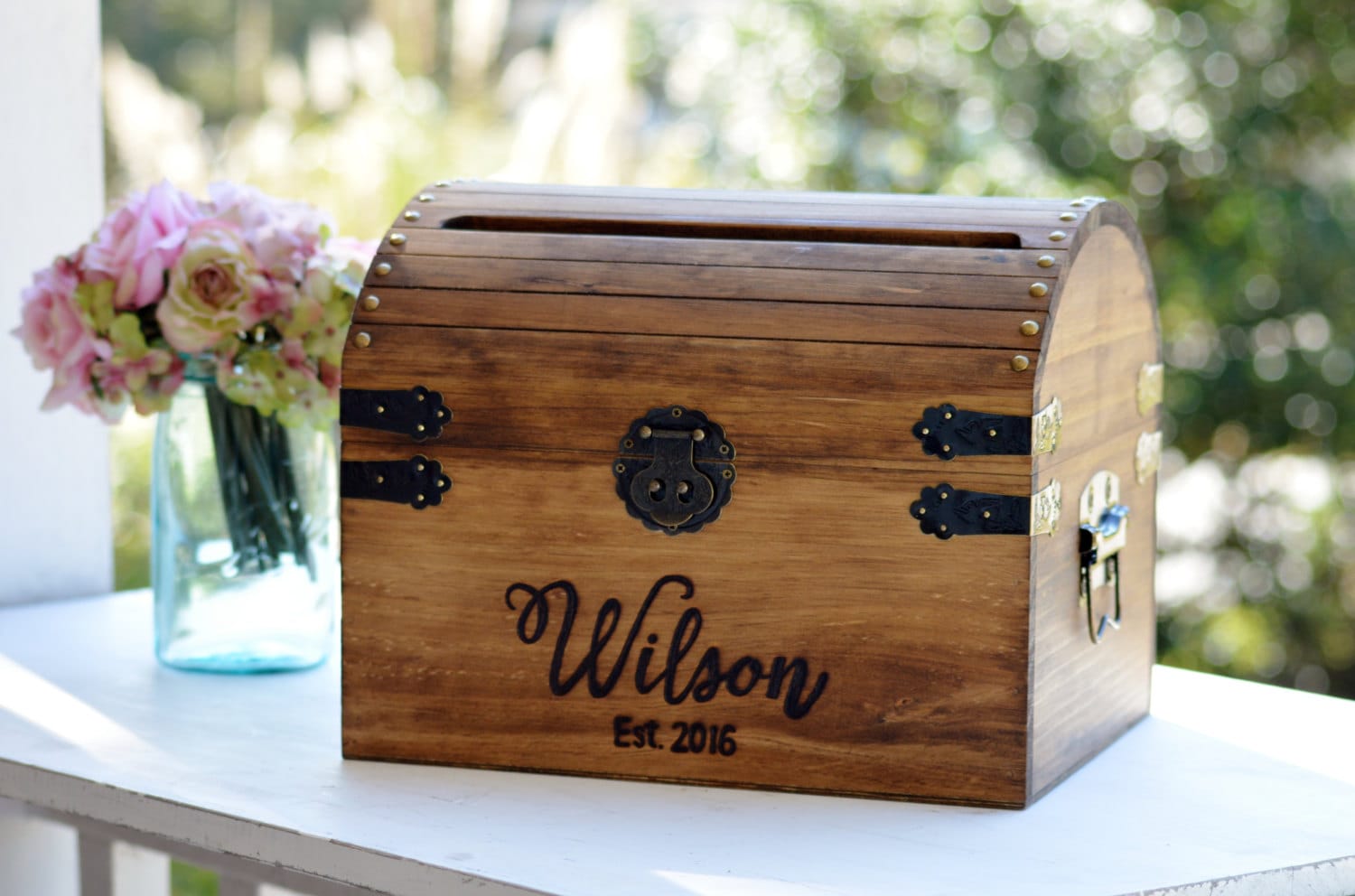 personalized-wedding-card-box-wood-wedding-card-box-with